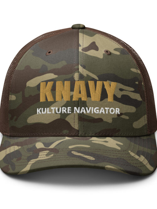 KNAVE Camo Trucker Hat