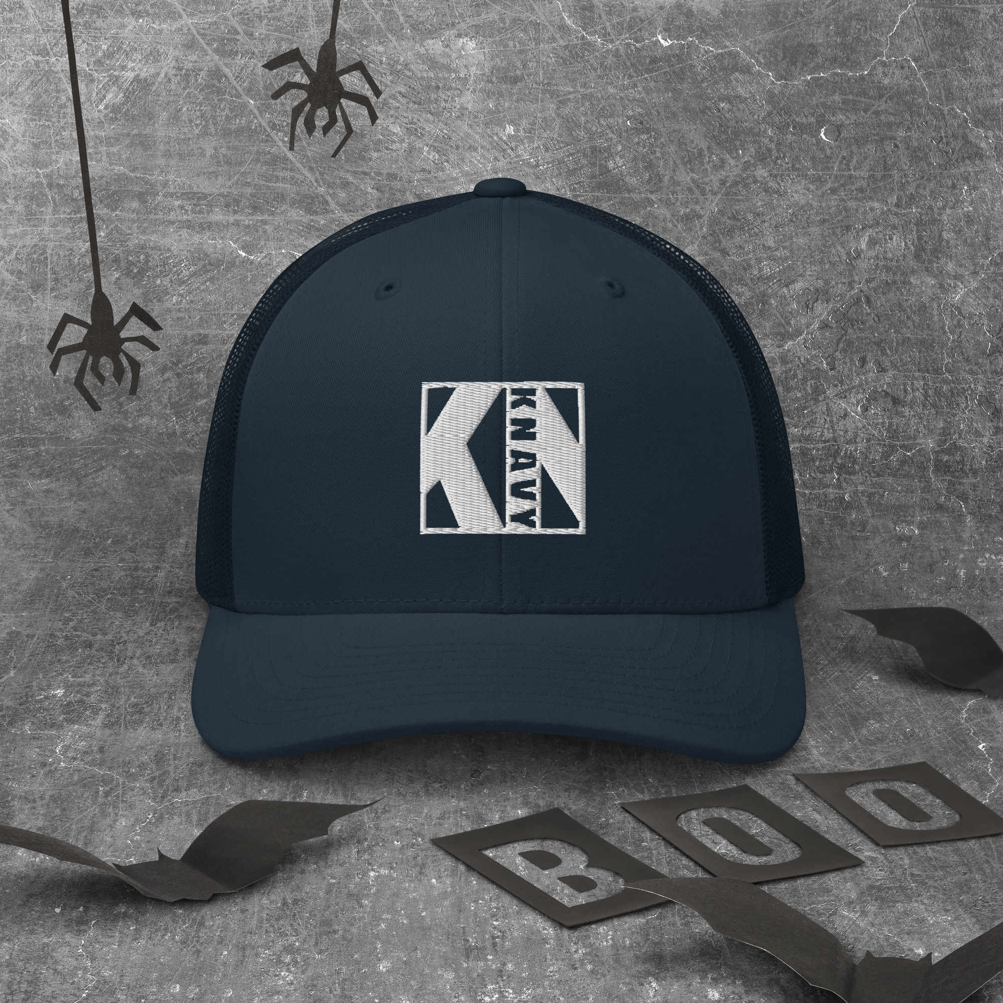 KNAVY Blue Trucker Cap